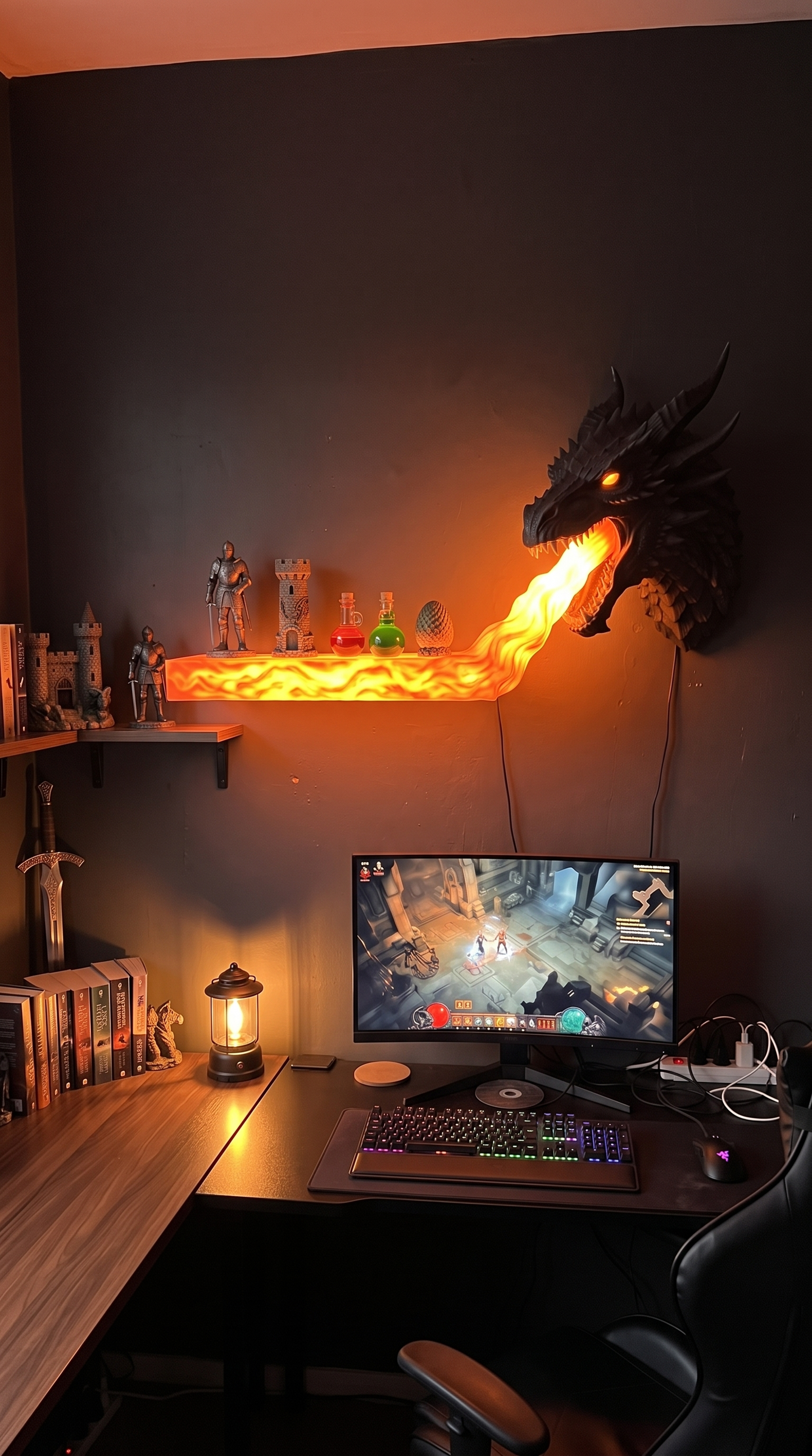 Dragoshelf™ - The Dragonfire Shelf
